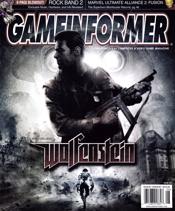 Game Informer Issue 184 (August 2008) cover